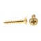 Prime-Line Wood Screw, Flat Head, Phillips Drive No. 4 X 5/8in Solid Brass 25PK 9034277 - alternate 4